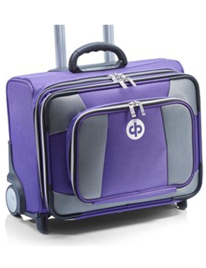 Drakes Pride Low Roller Trolley Bag - Purple